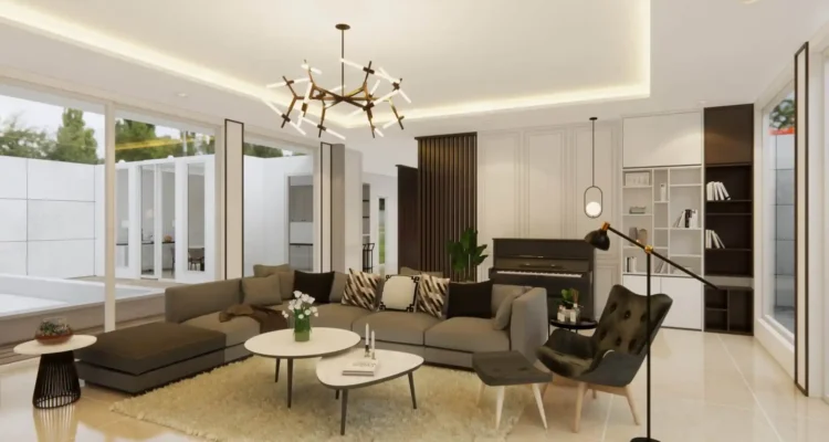 Desain Ruang Keluarga Modern